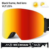 Unisex Snowboarding & Skiing Glasses Anti-fog UV Protection