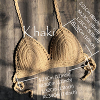 Ladies Hot Sexy Handmade Crochet Micro Bikini Top (Free Shipping)