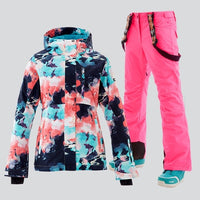 Snow Wear Super Warm Women Skiing & Snowboarding Gears (Free Shipping)