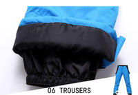 Men & Women Ski Pants Brands New Outdoor Sports High Quality Suspenders Trousers, Windproof Waterproof Warm Winter Snow Snowboard