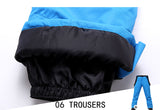Men & Women Ski Pants Brands New Outdoor Sports High Quality Suspenders Trousers, Windproof Waterproof Warm Winter Snow Snowboard