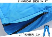 Men & Women Ski Pants Brands New Outdoor Sports High Quality Suspenders Trousers, Windproof Waterproof Warm Winter Snow Snowboard