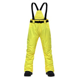 Men & Women Ski Pants Brands New Outdoor Sports High Quality Suspenders Trousers, Windproof Waterproof Warm Winter Snow Snowboard