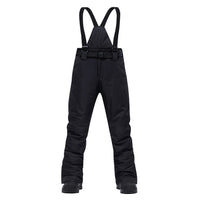 Men & Women Ski Pants Brands New Outdoor Sports High Quality Suspenders Trousers, Windproof Waterproof Warm Winter Snow Snowboard