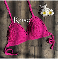 Ladies Hot Sexy Handmade Crochet Micro Bikini Top (Free Shipping)