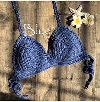 Ladies Hot Sexy Handmade Crochet Micro Bikini Top (Free Shipping)