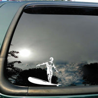 Sticker Fashion Surfing Decor Car Styling Sticker Silhouette (15.3*12.8CM) Accessories Vinyl Decals (Free Shipping)