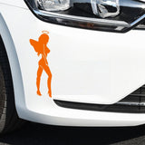 Sticker ANGEL DEVIL Sexy Girl Vehicle Stickers (10.5CM*14CM) Car Motorcycle other Decoration Reflective Styling (Free Shipping)