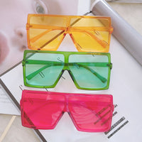 Shades & Googles Vintage Big Square Sunglasses Oversize Sun Glasses