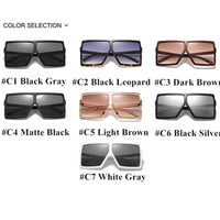 Shades & Googles Vintage Big Square Sunglasses Oversize Sun Glasses