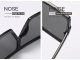 Shades & Googles Vintage Big Square Sunglasses Oversize Sun Glasses