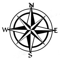 Sticker Car Styling Compass Travel (15cm*15cm) Vehicle Stickers (Free Shipping)