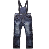 Mens Snow Wear Denim Waterproof Windbreaker (Free Shipping)